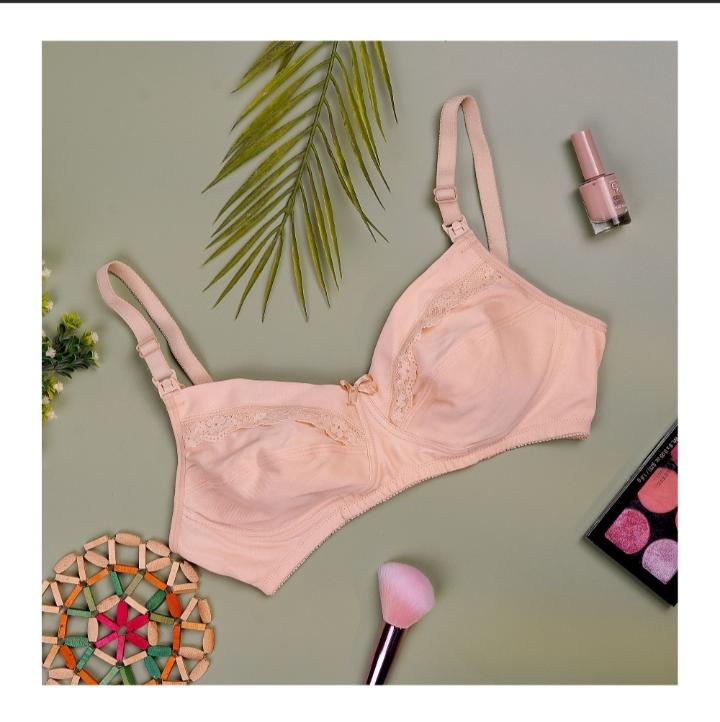 IFG Poppy Nova Nursing Bra | Hoisery Cotton & Malai Cotton | B, C & D Cup