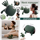 Heated 3-Level Deep Tissue Neck & Shoulder Massager | Portable Body Massager