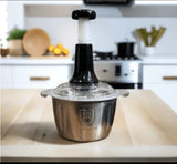 Stainless Steel 2 Liter Push Chopper | High Quality Manual Food Chopper