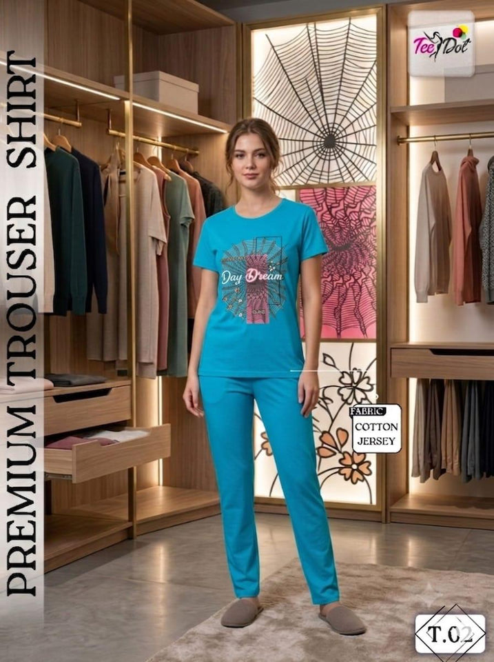 Premium Soft Cotton Trouser Shirt Set | 6 Stylish Designs
