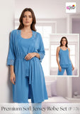 Premium 3-Piece Trouser Shirt Set | Soft Malai Cotton