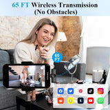 BOYA BY-F10 2.4GHz Wireless Lavalier Microphone – USB-C & iPhone
