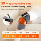 Heated Knee & Leg Vibration Massager – Comfort & Relaxation