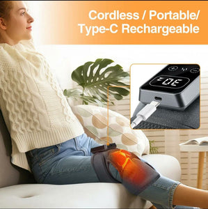 Heated Knee & Leg Vibration Massager – Comfort & Relaxation