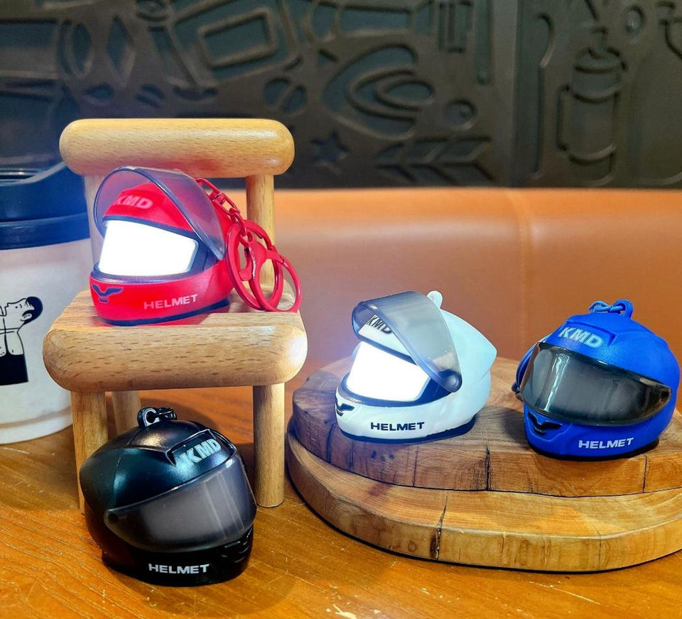 Helmet Light Keychain – Mini LED Safety Light & Keychain