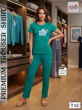 Premium Soft Cotton Trouser Shirt Set | 6 Stylish Designs