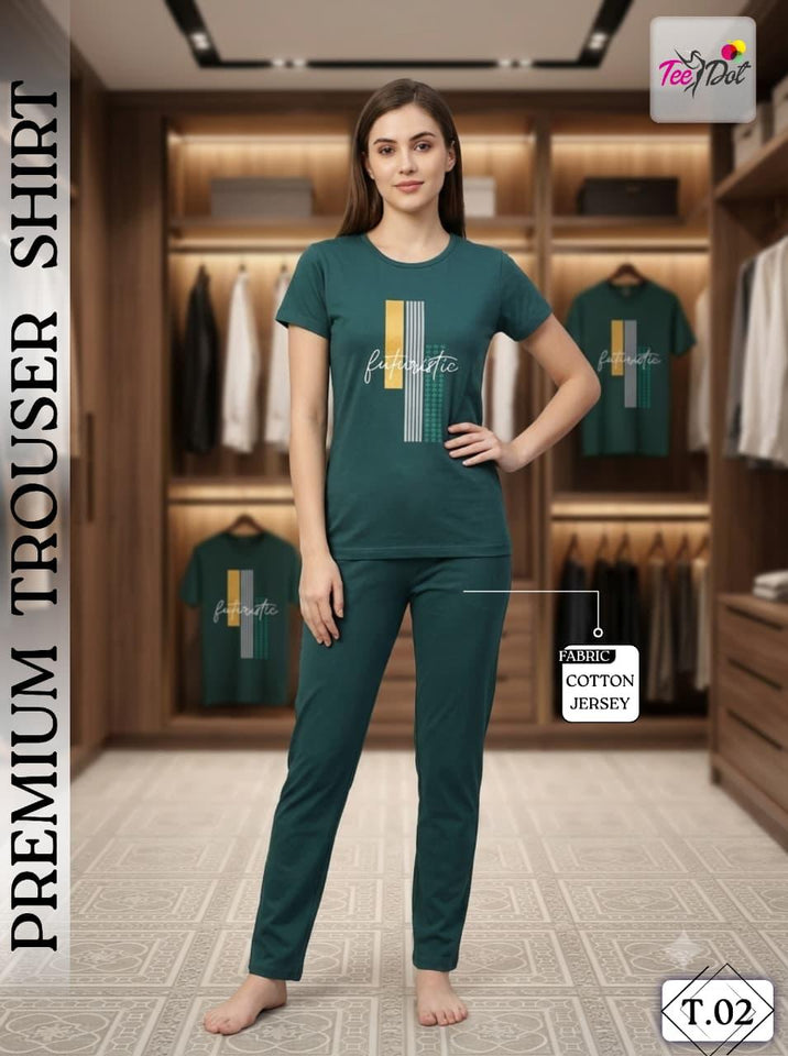 Premium Soft Cotton Trouser Shirt Set | 6 Stylish Designs