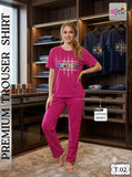 Premium Soft Cotton Trouser Shirt Set | 6 Stylish Designs