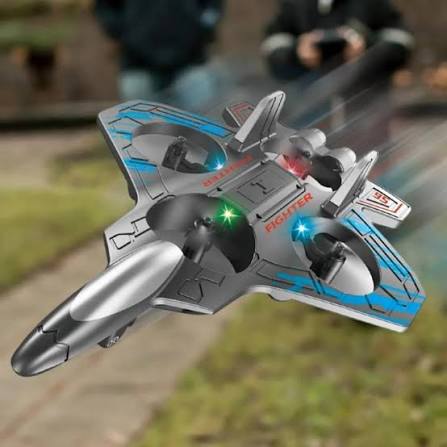 Star Fighter Jet RC Drone | 360° Stunt Remote Control Flying Aircraft with LED Lights