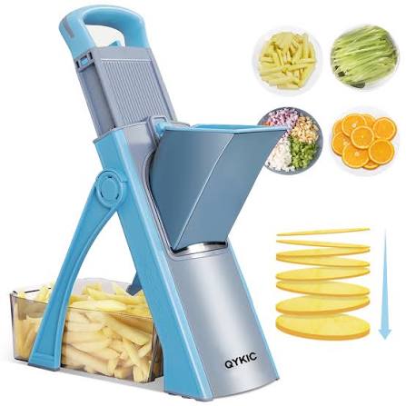 Heavy Duty Mandoline Vegetable Slicer | Adjustable Multi-Function Kitchen Food Cutter