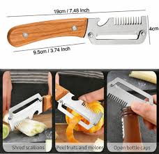 3-in-1 Peeler Knife | Multi-Functional Vegetable & Fruit Peeler