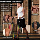 11 PCS Latex Resistance Band Set – Home Workout & Fitness Kit
