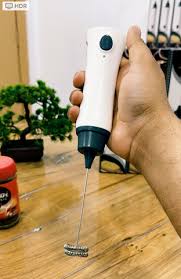 Rechargeable Coffee Beater & Egg Beater – Portable Electric Milk Frother