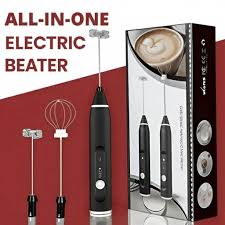 Rechargeable Coffee Beater & Egg Beater – Portable Electric Milk Frother